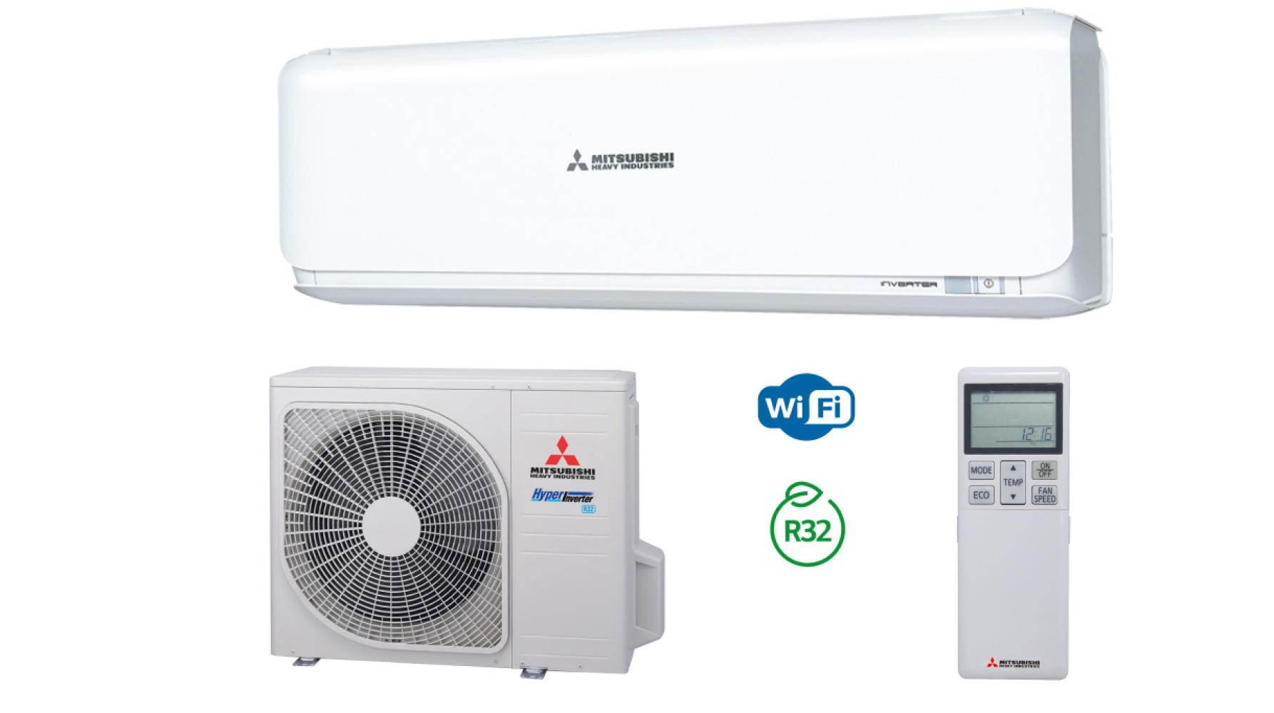 Сплит-система Mitsubishi Heavy Deluxe Inverter SRK60ZSX-W/SRC60ZSX-W