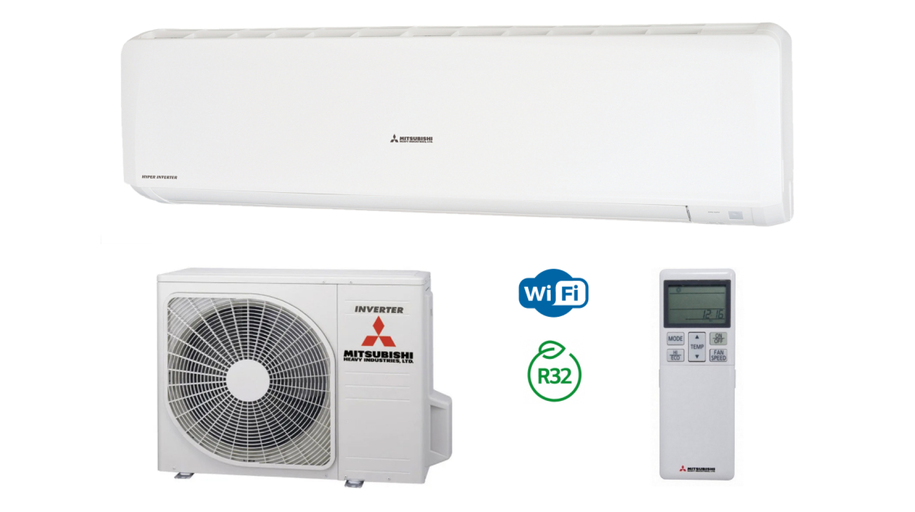 Сплит-система Mitsubishi Heavy Power Inverter SRK100ZR-S/FDCS100VNP