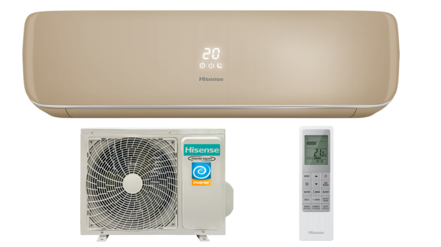 Сплит-система Hisense CHAMPAGNE CRYSTAL SUPER DC Inverter AS-13UW4RVETG01(C) Wi-Fi