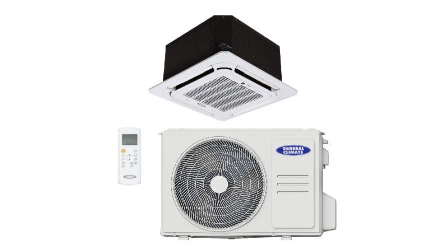 Кассетная сплит-система General Climate GC-4C12HRN2(c)/GU-U12H2/T-MBQ4-03E