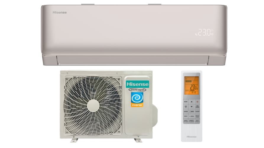 Сплит-система Hisense VIBE PRO CHAMPAGNE EU DC Inverter AS-10UW4RLCHD00(C)