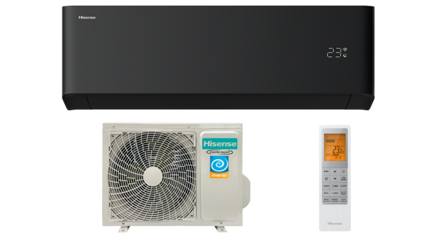 Сплит-система Hisense VIBE PRO CARBON EU DC Inverter AS-10UW4RLCHB00(B)