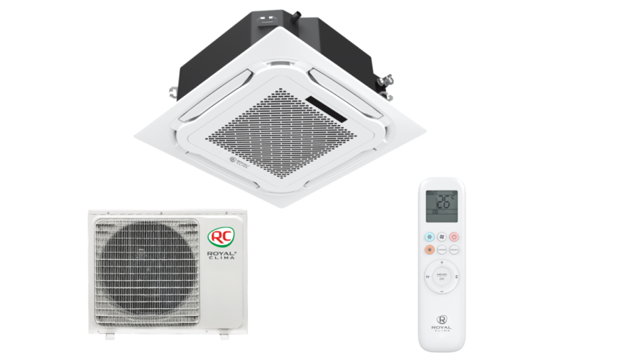Кассетная сплит-система ROYAL CLIMA COMPETENZA FULL DC EU Inverter 2026 CO-4C 24HNFI/CO-E 24HNDI/pan 8D3